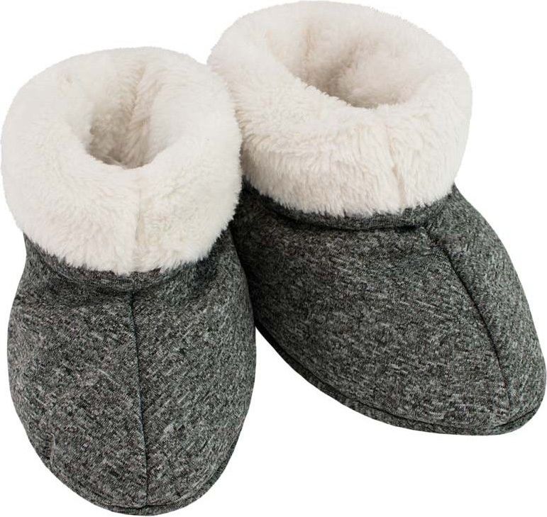 Capáčky softshell s kožíškem Esito Melír Śedá/Smetanová Velikost 2 - obrázek 1