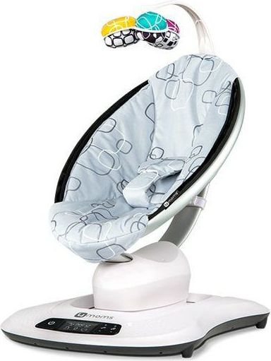 Lehátko 4MOMS mamaRoo Plush Silver 2019 - obrázek 1