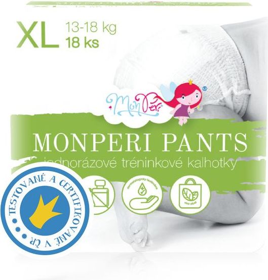 Monperi Pants XL 13-18 kg 18 ks - obrázek 1
