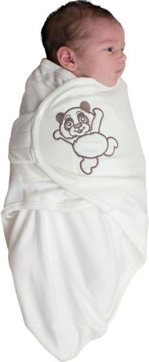 Zavinovačka měkká Bo Jungle B-Wrap Small (0-4 kg) Panda 2018 - obrázek 1