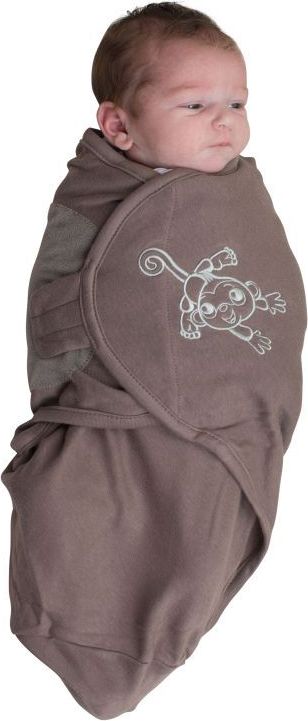 Zavinovačka měkká Bo Jungle B-Wrap Small (0-4 kg) Monkey 2018 - obrázek 1