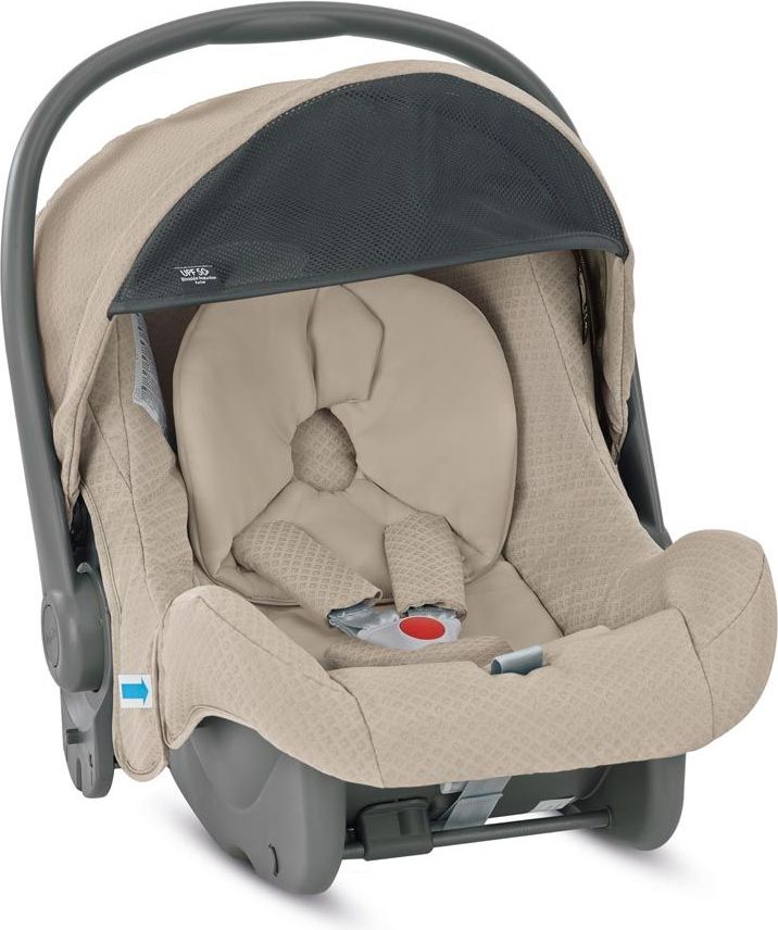 Autosedačka Inglesina Huggy Multifix Classica Jacquard Vaniglia 2019 - obrázek 1