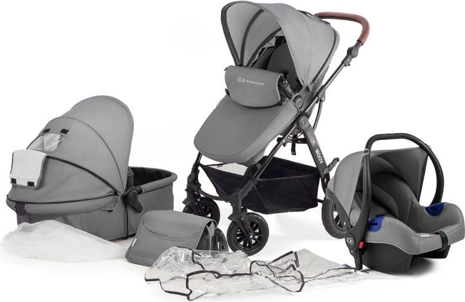 Kinderkraft Kombinovaný 3v1 Moov Grey 2019 - obrázek 1