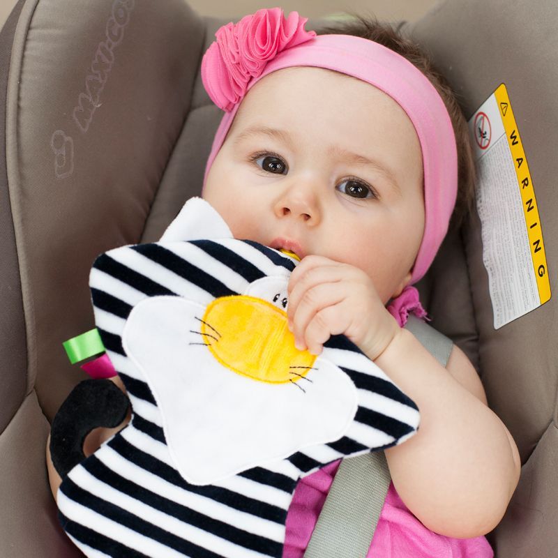 Chrastítko Mom´s Care Kočka Černo-Bílá - obrázek 2