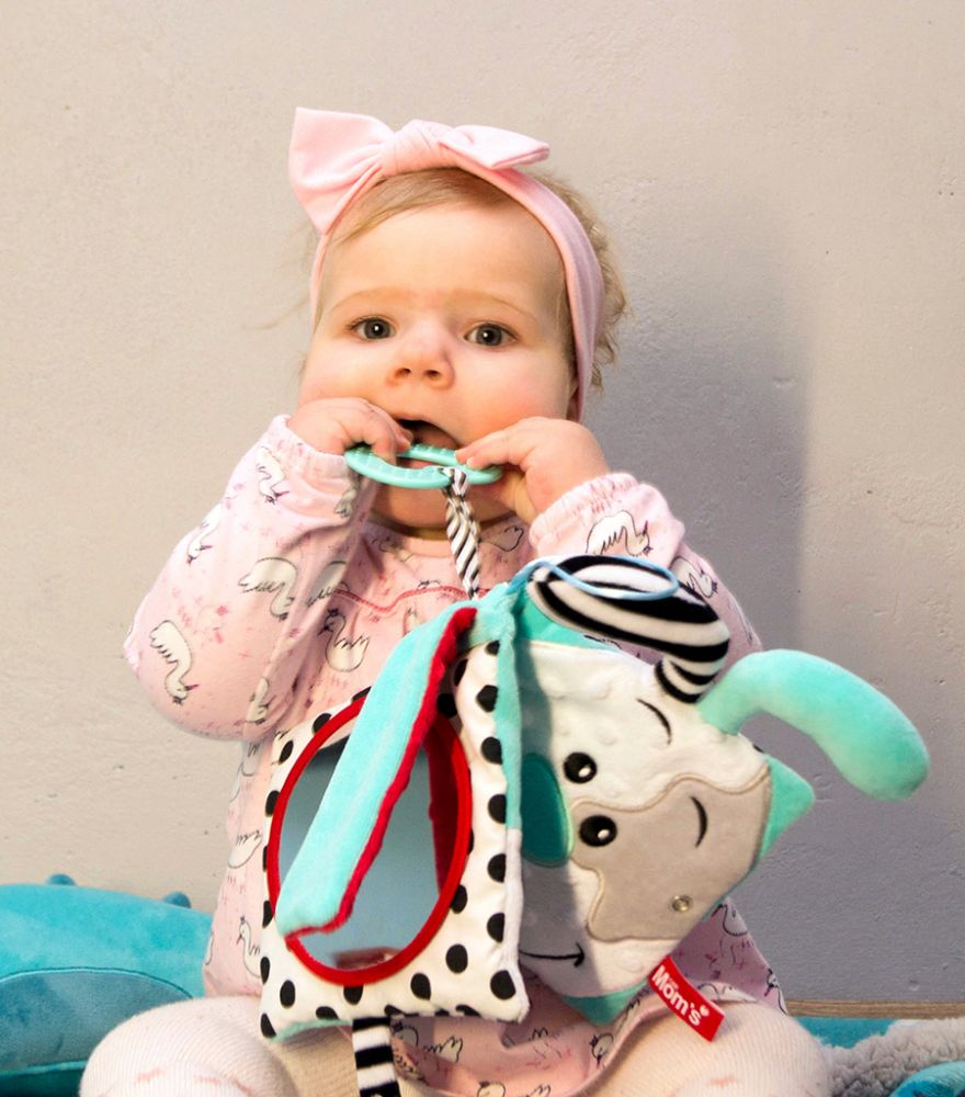 Plyšová knížečka Mom´s Care kralíček - obrázek 2