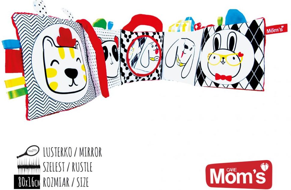 Plyšová knížečka se zrcátkem Mom´s Care - obrázek 1