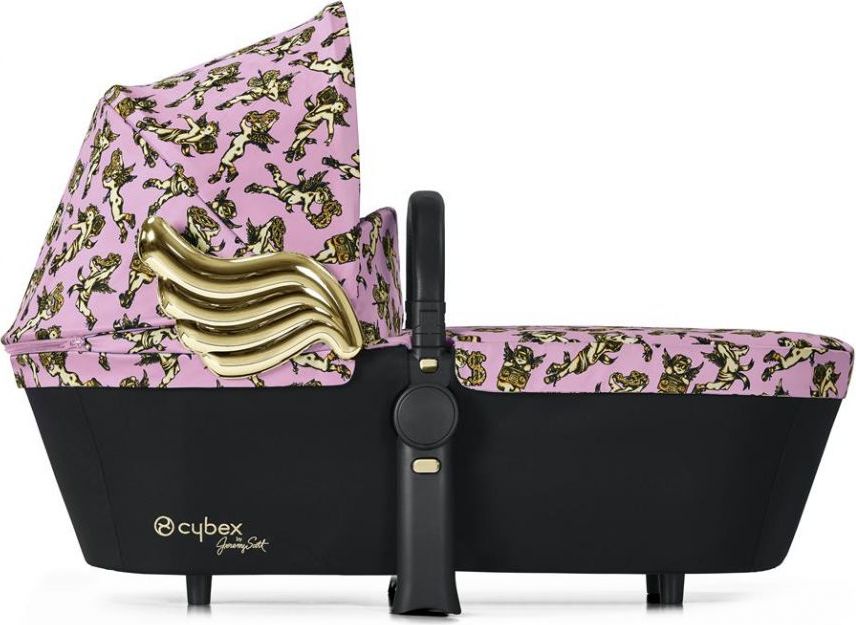 Cybex Priam Lux Carry Cot JS Cherub Pink 2020 - obrázek 1
