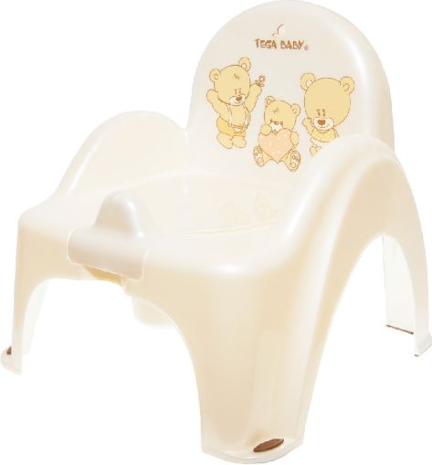 Protiskluzový nočník/stoleček s melodií Tega Baby Teddy Bear - obrázek 1