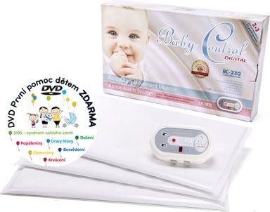 Baby Control Digital Monitor dechu BC-230 - 3 podložky - obrázek 1