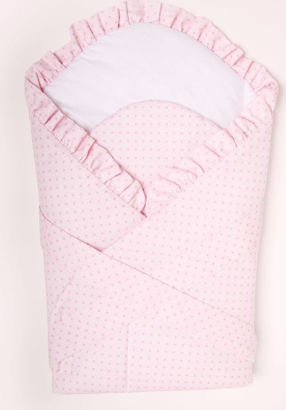 Zavinovačka tvrdá s kokosovou LittleUp Lux Pink Dots - obrázek 1