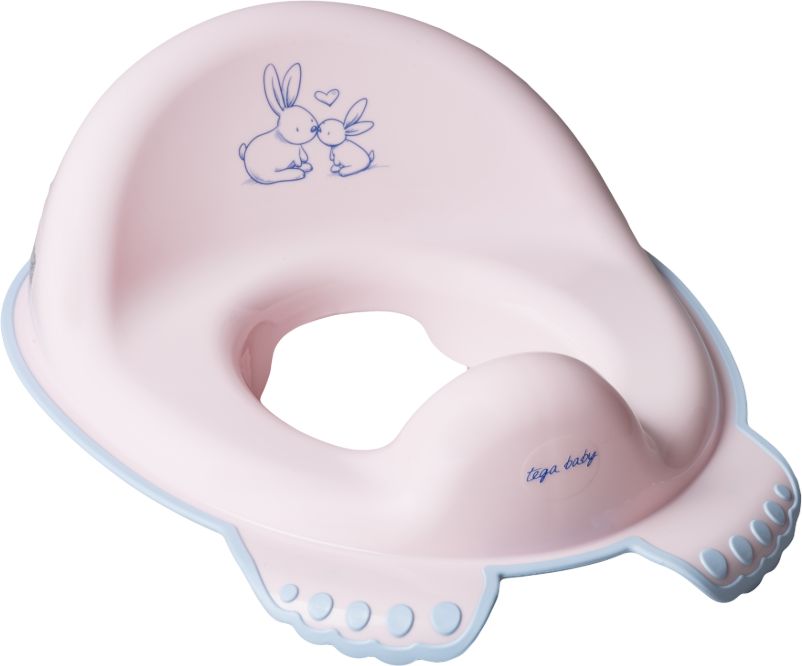 TEGA | Tega Bunny | Dětské protiskluzové sedátko na WC Králíčci růžové | Růžová | - obrázek 1