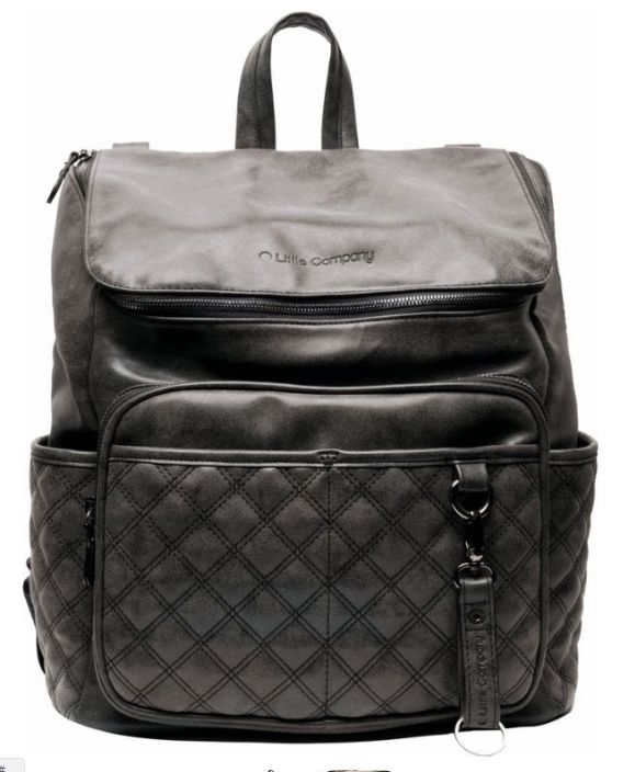 Little Company Přebalovací batoh Lisbon Quilted, Black - obrázek 1
