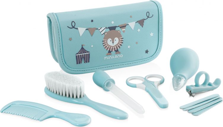 Sada hygienická Miniland Baby Baby Kit Blue 2018 - obrázek 1
