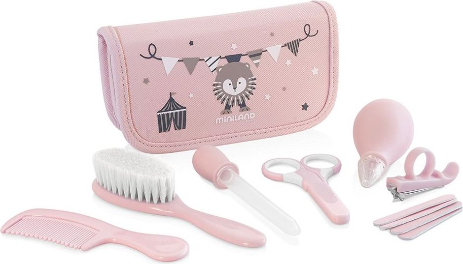 Sada hygienická Miniland Baby Baby Kit Pink 2018 - obrázek 1