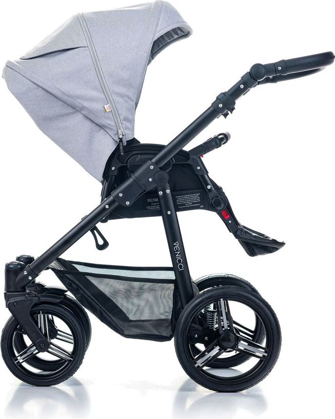 Kombinovaný kočárek Venicci Shadow Denim Grey 2019 - obrázek 1