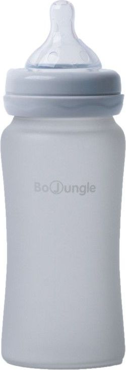 Skleněná láhev s úchyty 240 ml Bo Jungle - obrázek 1