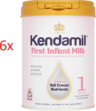 6x Kojenecké mléko 900g Kendamil First Infant Milk 1 - obrázek 1