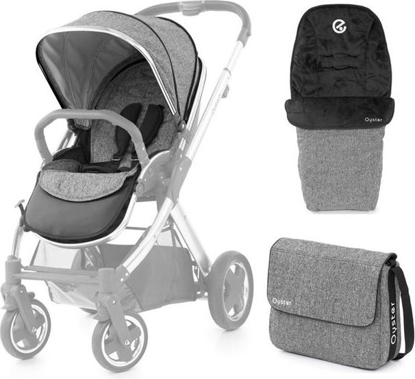 Textilní část k sedací části BabyStyle Oyster 2/Max Wolf - obrázek 1