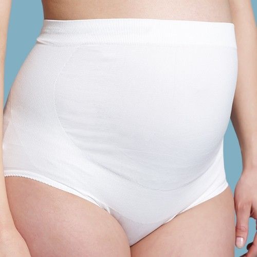 Kalhotky těhotenské podpůrné Carriwell Bílá S - obrázek 1