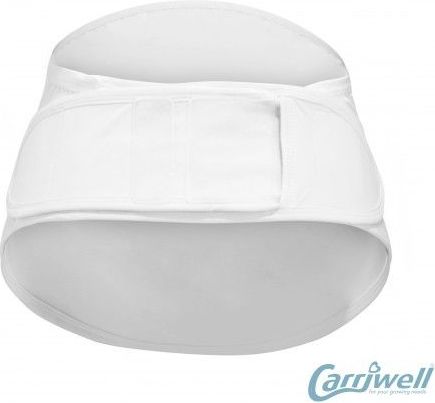 Těhotenský nastavitelný podpůrný pás přes bříško Carriwell Černá L/XL - obrázek 2