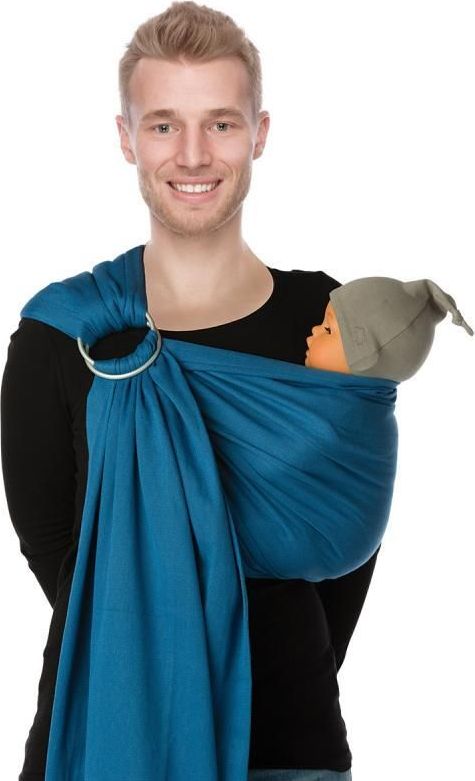 Šátek na nošení dětí Babylonia BB Sling Organic Trend - obrázek 1