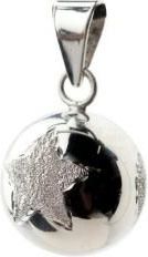 Babylonia Bola Silver With Glitter Star & Flower & Heart B-BOLA VK620 - obrázek 1