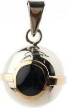 Babylonia Bola Ring Black Inlay B-BOLA VK640 - obrázek 1