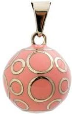 Babylonia Bola Rose With Silver Circles B-BOLA VK850 - obrázek 1