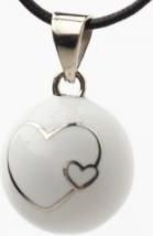 Babylonia Bola White 2 Hearts B-BOLA VK600 - obrázek 1