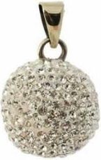Babylonia Bola Silverplated With Glitter Stones B-BOLA VG600 - obrázek 1