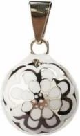 Babylonia Bola White Decorative Flower B-BOLA VO108 - obrázek 1