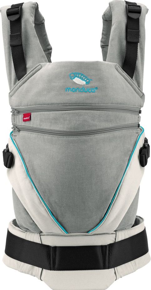 Manduca XT Cotton Nosítko pro dítě šedá-modrá - obrázek 1