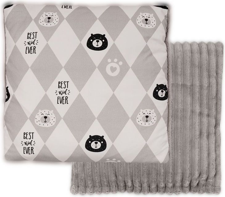 Polštářek minky Glück Happy Animals Romby 2018 - obrázek 1
