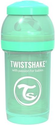 Twistshake Kojenecká láhev Anti-Colic 180ml Pastelově béžová - obrázek 2