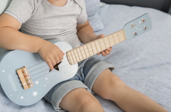 Kytara Little Dutch Guitar Pink 2019 - obrázek 1