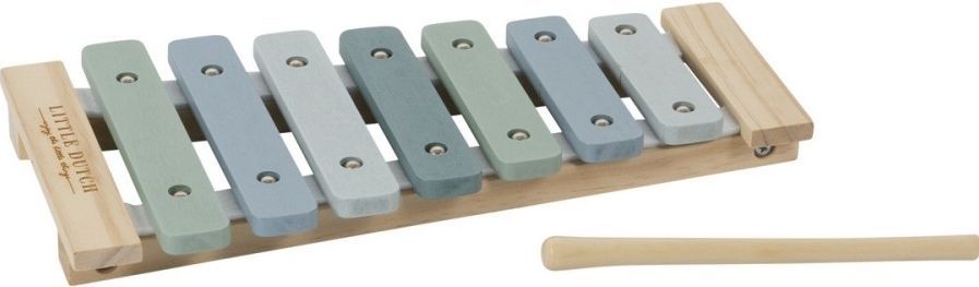 Xylofon Little Dutch Xylophone Blue 2019 - obrázek 1