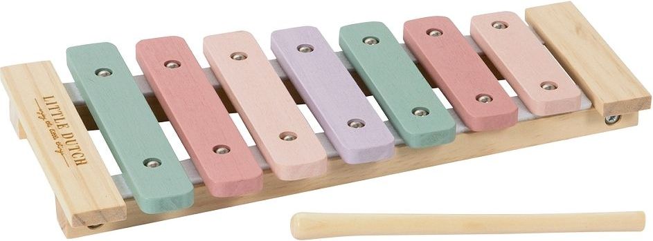 Xylofon Little Dutch Xylophone Pink 2019 - obrázek 1