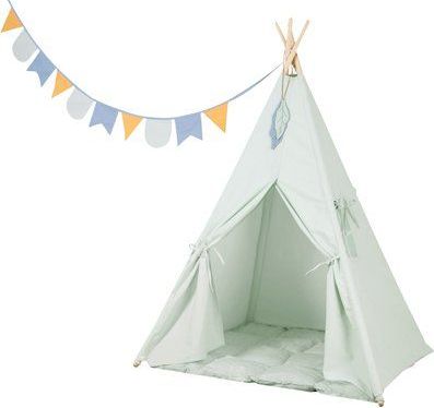Dětský stan Little Dutch Teepee Mint 2019 - obrázek 1