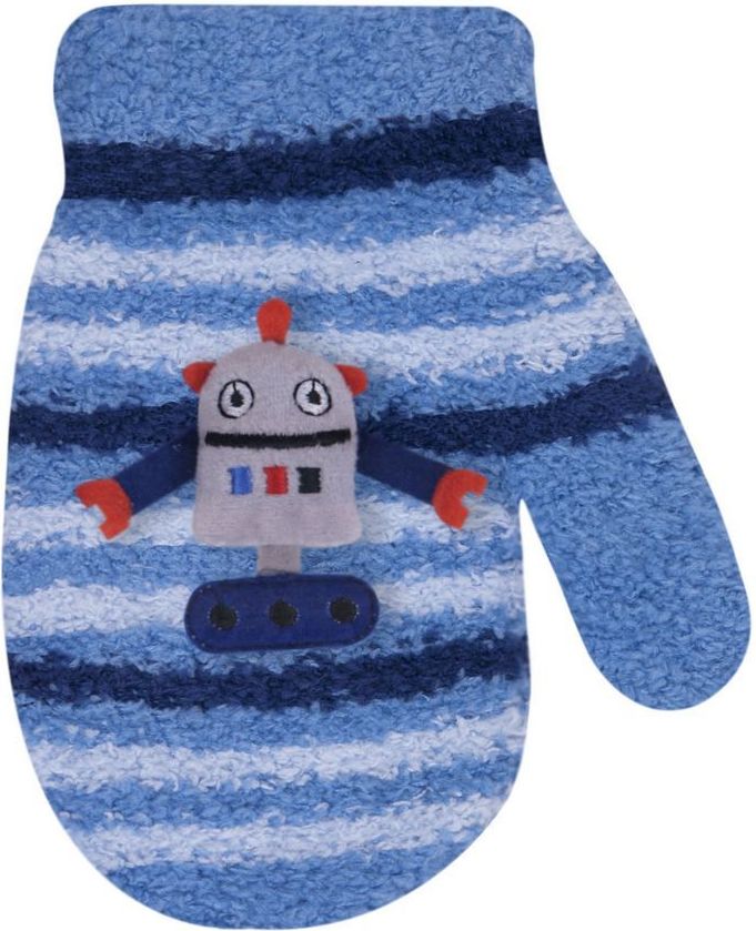 Rukavičky s obrázkem Yo Blue Robot 12 - obrázek 1