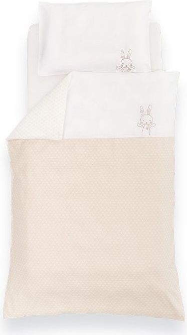 Povlečení do kolébky Träumeland Traumhäschen Beige - obrázek 1