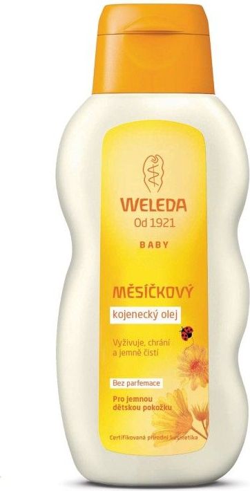 Měsíčkový kojenecký olej 200 ml Weleda - obrázek 1