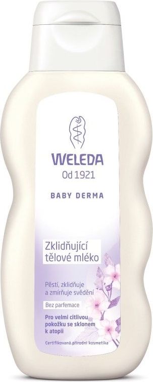 Zklidňující tělové mléko 200 ml Weleda - obrázek 1