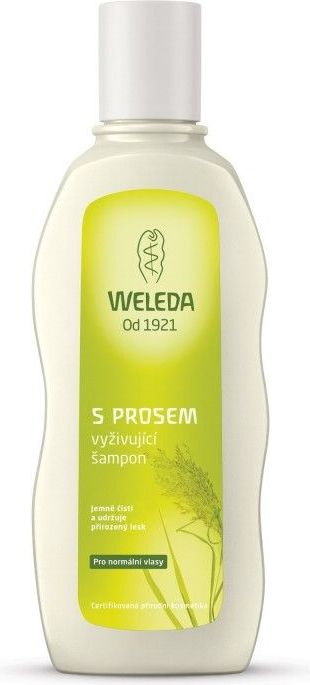 Šampón s prosem pro normální vlasy 190 ml Weleda - obrázek 1