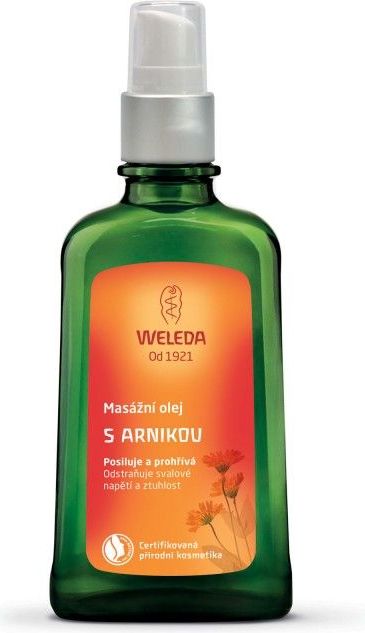 Masážní olej s arnikou 200 ml Weleda - obrázek 1