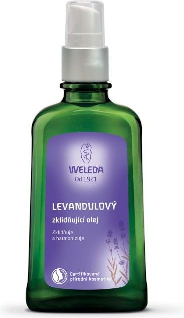 Levandulový zklidňující olej 100 ml Weleda - obrázek 1