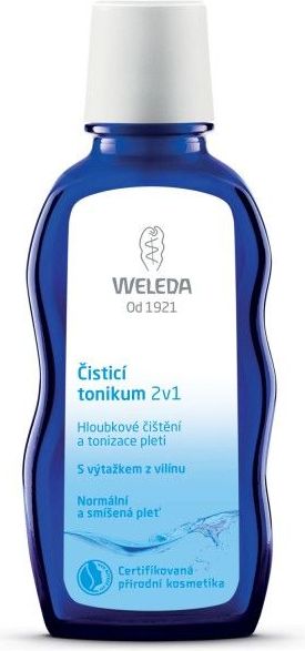 Čistící tonikum 2v1 100 ml Weleda - obrázek 1