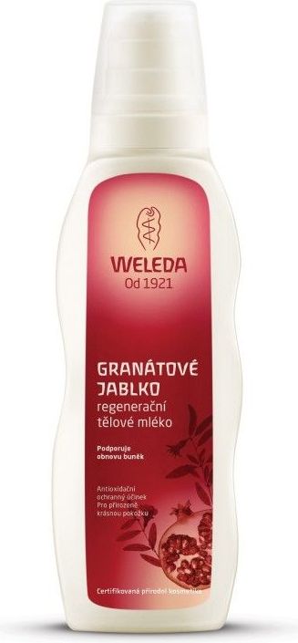 Granátové jablko regenerační tělové mléko 200 ml Weleda - obrázek 1