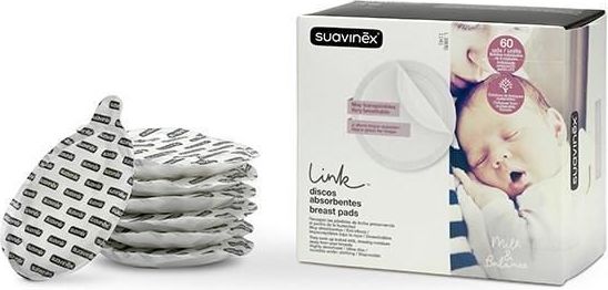 Suavinex PRSNÍ ABSORPČNÍ VLOŽKY 60 KUSŮ - obrázek 2
