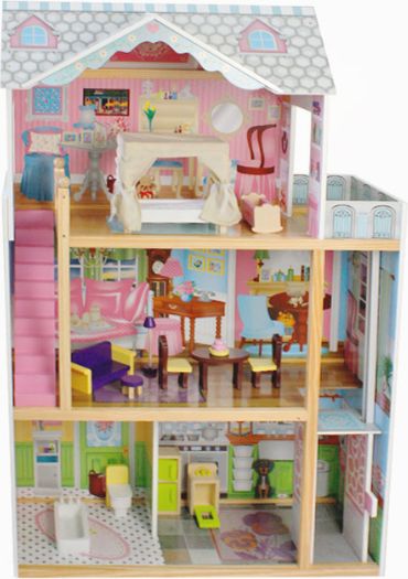 Domeček pro panenky Wooden Toys Lena - obrázek 1
