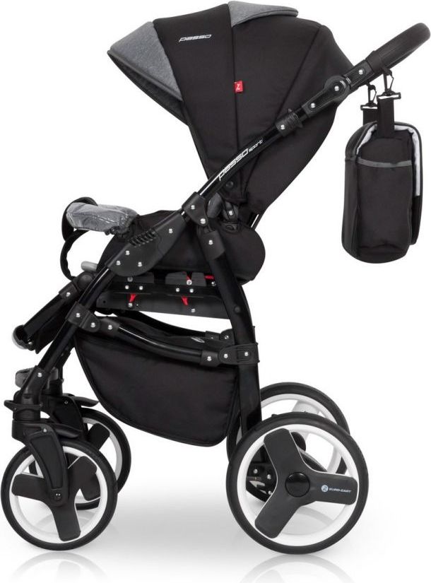 Kombinovaný kočárek Euro-Cart Passo Sport Carbon 2018 - obrázek 1